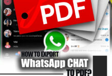 How to Export WhatsApp Chat to PDF?