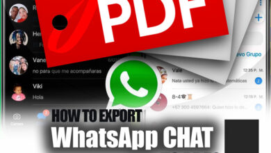 How to Export WhatsApp Chat to PDF?