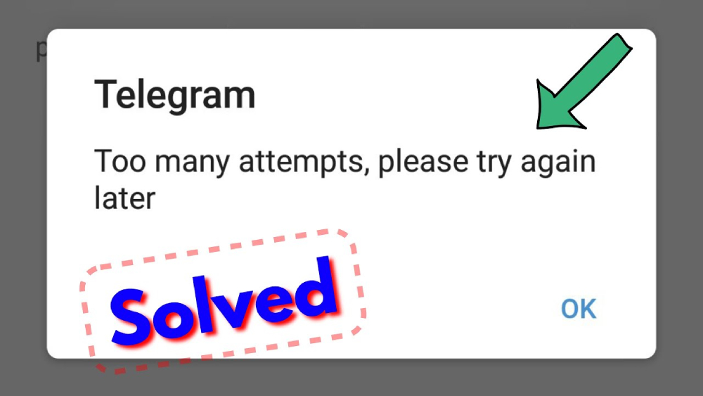 How to Fix Telegram Too Many Attempts?
