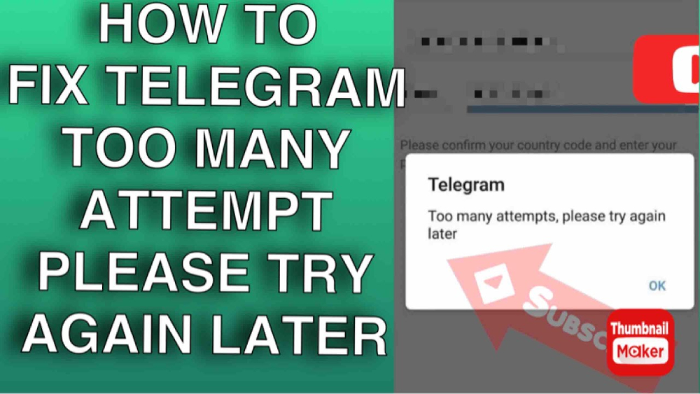 How to Fix Telegram Too Many Attempts?
