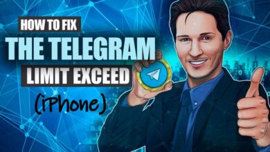 How to fix the telegram limit exceeded (iPhone)