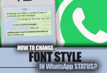 How to Change Font Style in WhatsApp Status?