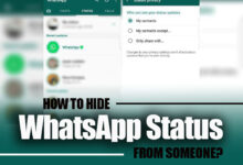 How to Hide WhatsApp Status from Someone?