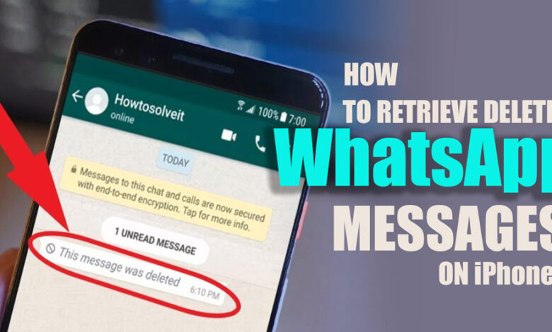 How to Retrieve Deleted WhatsApp Messages on iPhone?