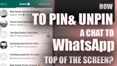 How to Pin & Unpin a Chat to WhatsApp's Top of the Screen?