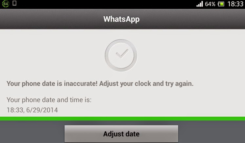 Your Phone Date is Incorrect Error on WhatsApp (All tips & Solutions)
