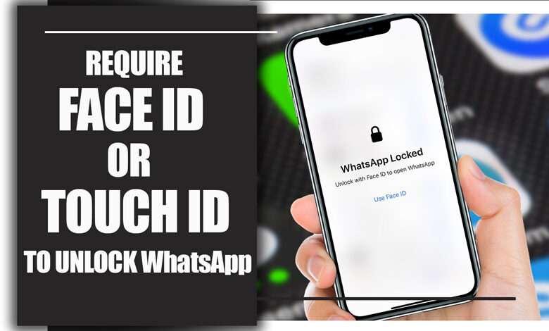 Require Face ID or Touch ID to Unlock WhatsApp