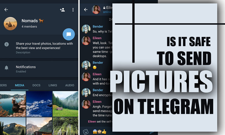 Is it Safe to Send Pictures on Telegram?