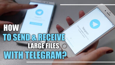 How to Send & Receive Large Files with Telegram?