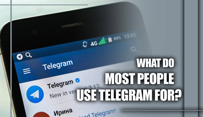 What do most people use Telegram for
