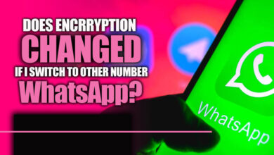Does Encryption Changed If I Switch to Other Number WhatsApp?