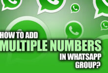 How to Add Multiple Numbers in WhatsApp Group?