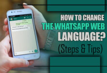 How to change the WhatsApp web language (Steps & Tips)