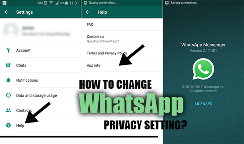 How to Change WhatsApp Privacy Settings?